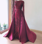 Layla Evening Gown-Majenta