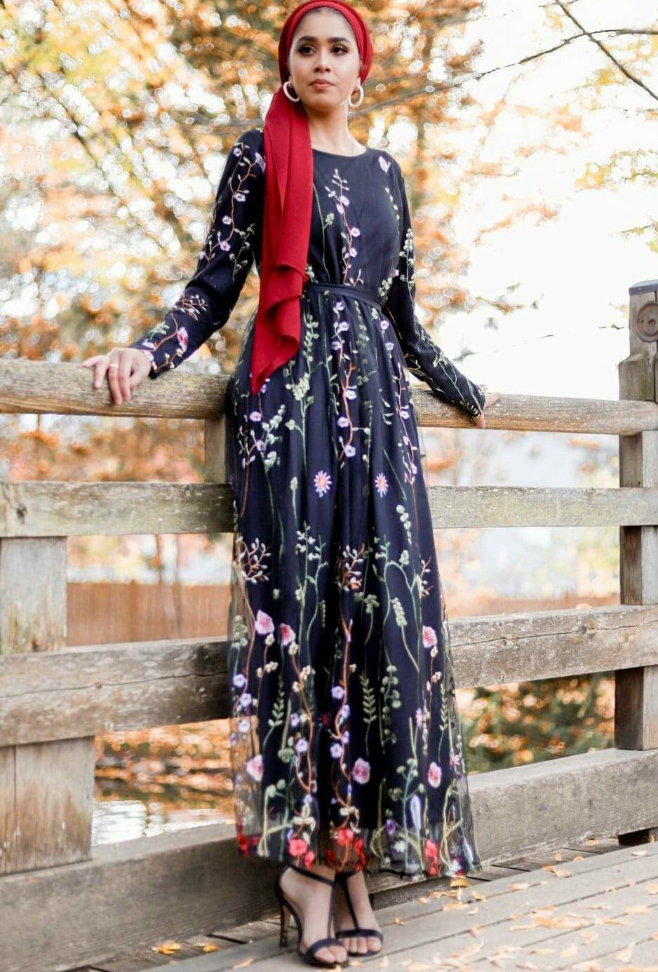 Enchanted Floral Maxi Dress