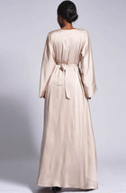 Nina Beaded Satin Abaya