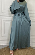Inaya Classic Satin Abaya
