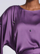 Nina Beaded Satin Abaya