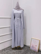 Leena Satin Abaya Set