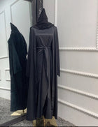 Leena Satin Abaya Set
