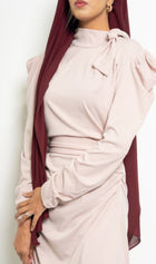 Julia Ruched Maxi Dress