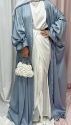 Maahwish Satin Abaya