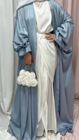Maahwish Satin Abaya