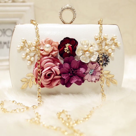 Floral Ring Clutch