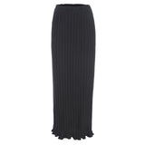 Pleated Maxi Skirt & Top