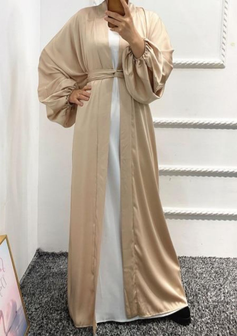 Sia Satin Abaya