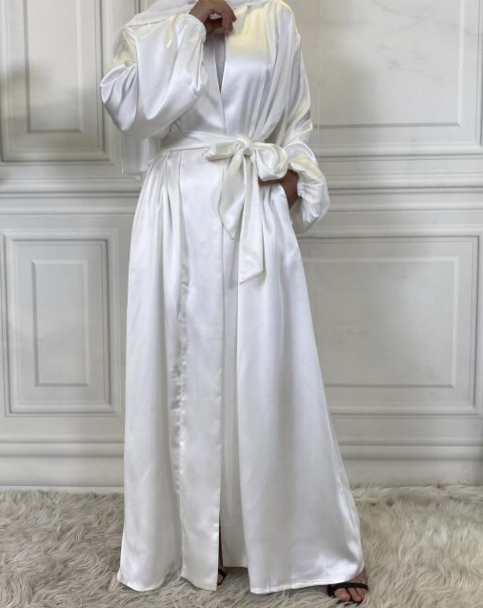 Savera Satin Abaya
